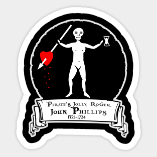 John Phillips Jolly Roger Sticker